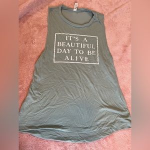 Whitney Simmons muscle tank